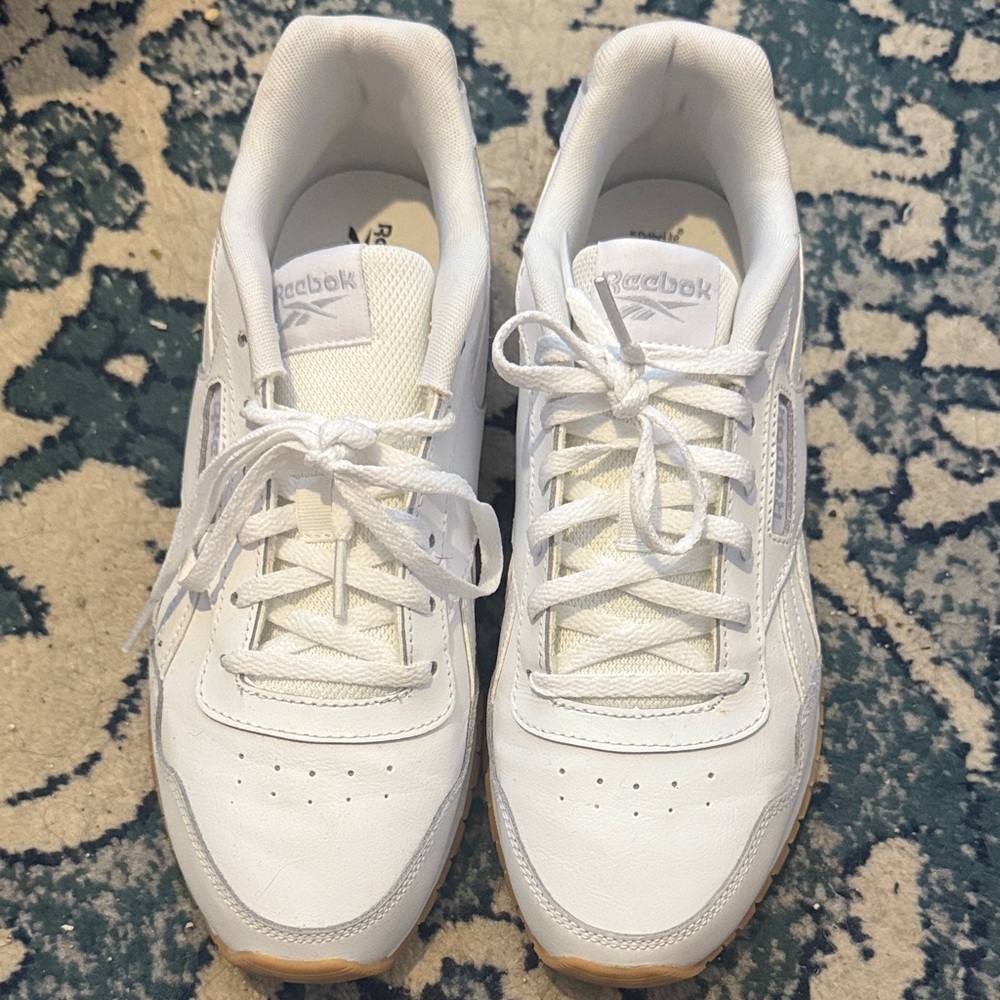 Reebok White Athletic Shoes